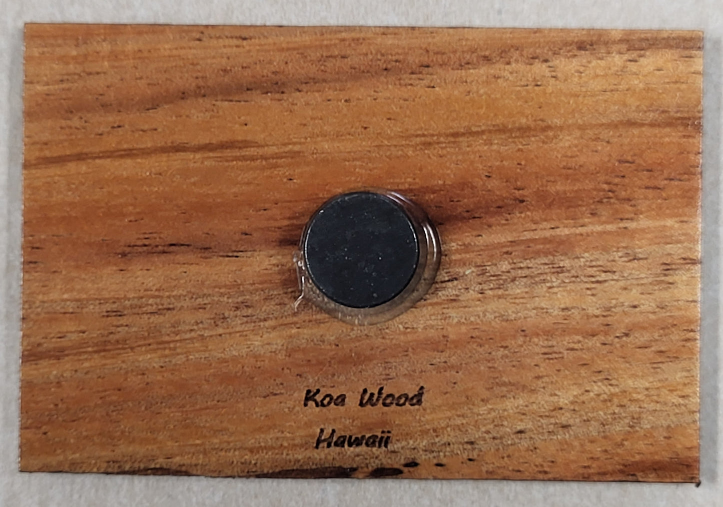 Koa Wood Magnet from Hawaii