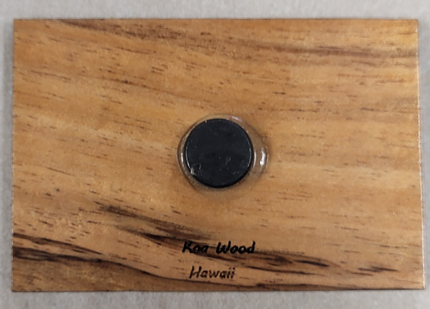 Koa Wood Magnet from Hawaii