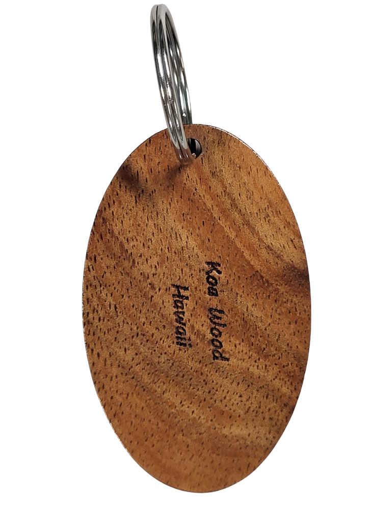 Koa Wood Keychain