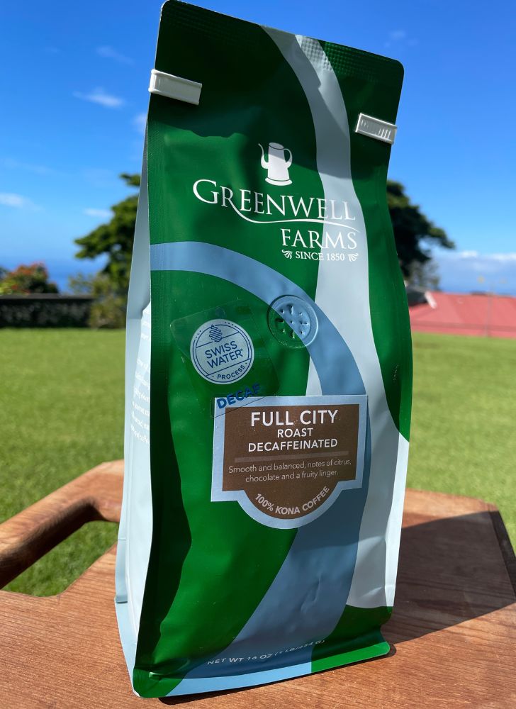 Full City Roast Decaffeinated - Greenwell Farms 100% Kona Coffee