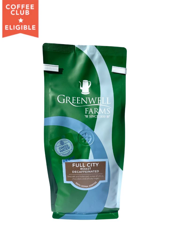 Full City Roast Decaffeinated Coffee from Greenwell Farms