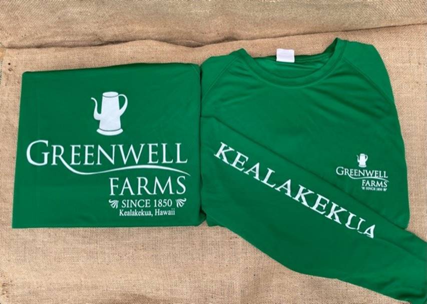 Greenwell Farms long sleeve crew neck T-Shirt - green